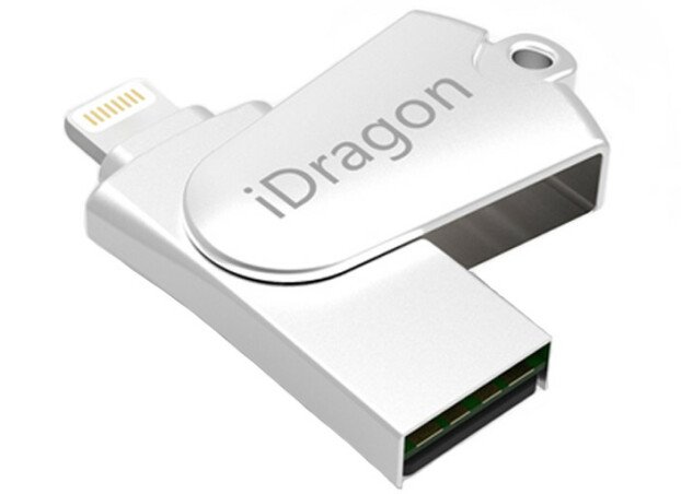 Card Reader iUni iDragon 3 in 1 Lightning to USB si SD Card pentru iPhone, iPad, iPod